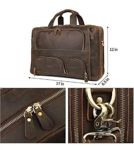 genuine leather duffel bags