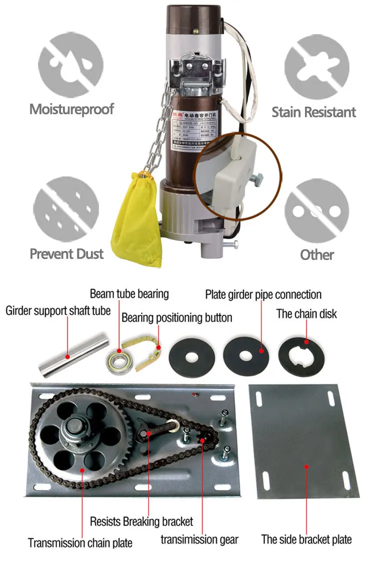 Dc Garage Electric Limit Rolling Door Motor Buy Rolling Door Motor