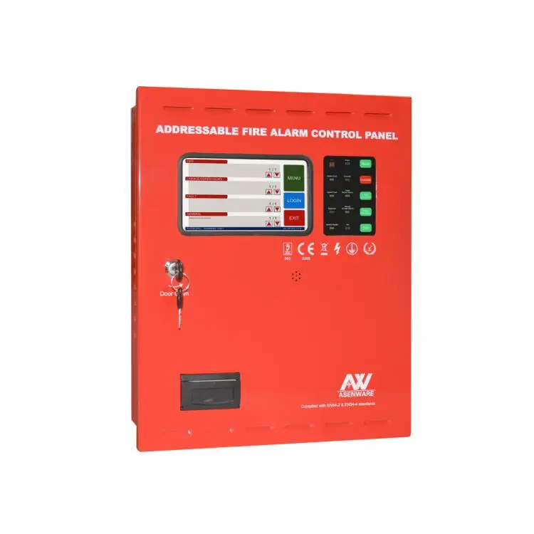 Manufacturer Addressable Fire Alarm System Control Panel Produced Based On En54 Wireless Fire 6667