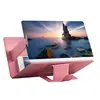 3D Movie Video Portable Camouflage Enlarge 3 times of Mobile Phone Screen Magnifier Amplifier HD Expander Stand Holder