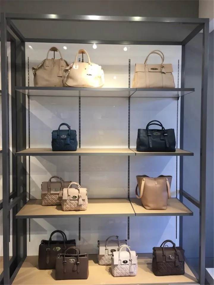 Fashion Wholesale Metal Ladies Handbag Display Showcase Shop Fitting ...