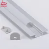 Long wings dome cover aluminum led profile wall and ceiling for led strips light bar