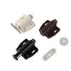 white push to open single plate magnetic door catch magnet
