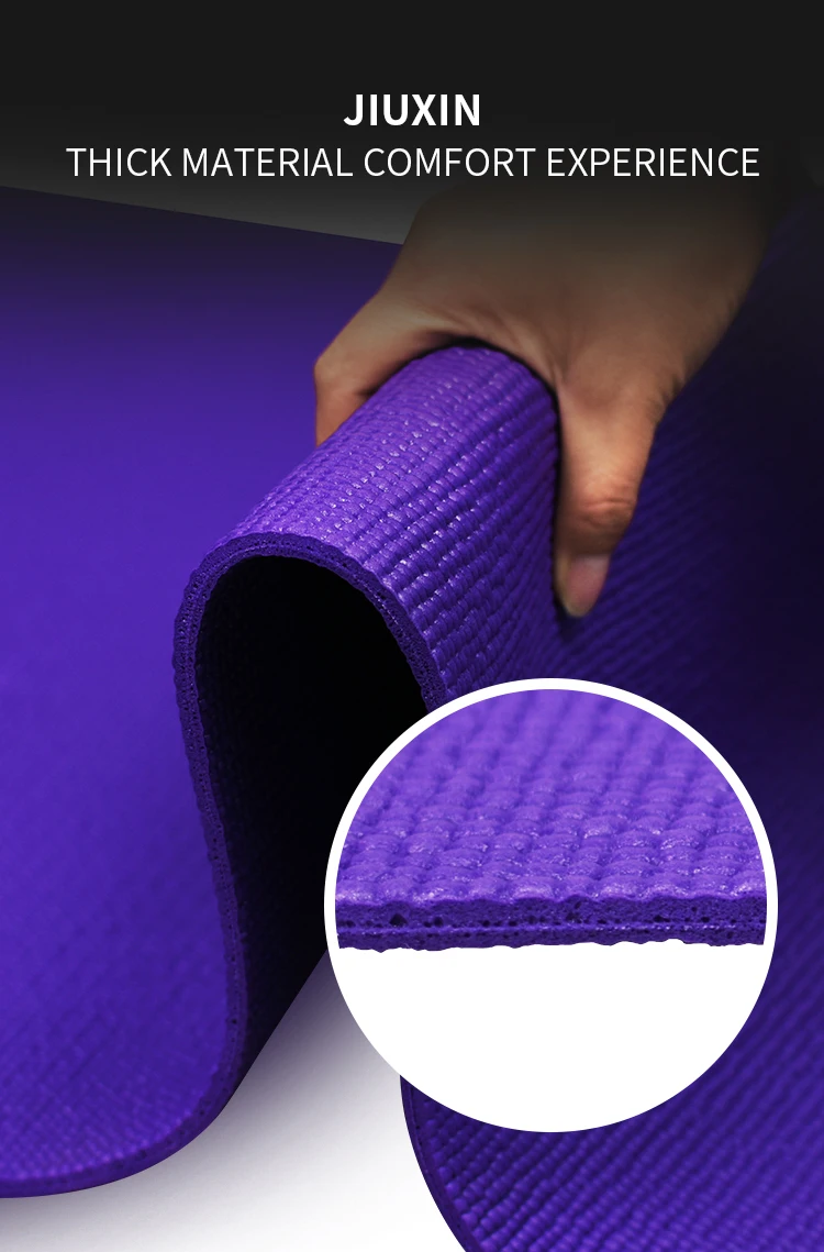 High Density eco friendly pvc double layer yoga mat
