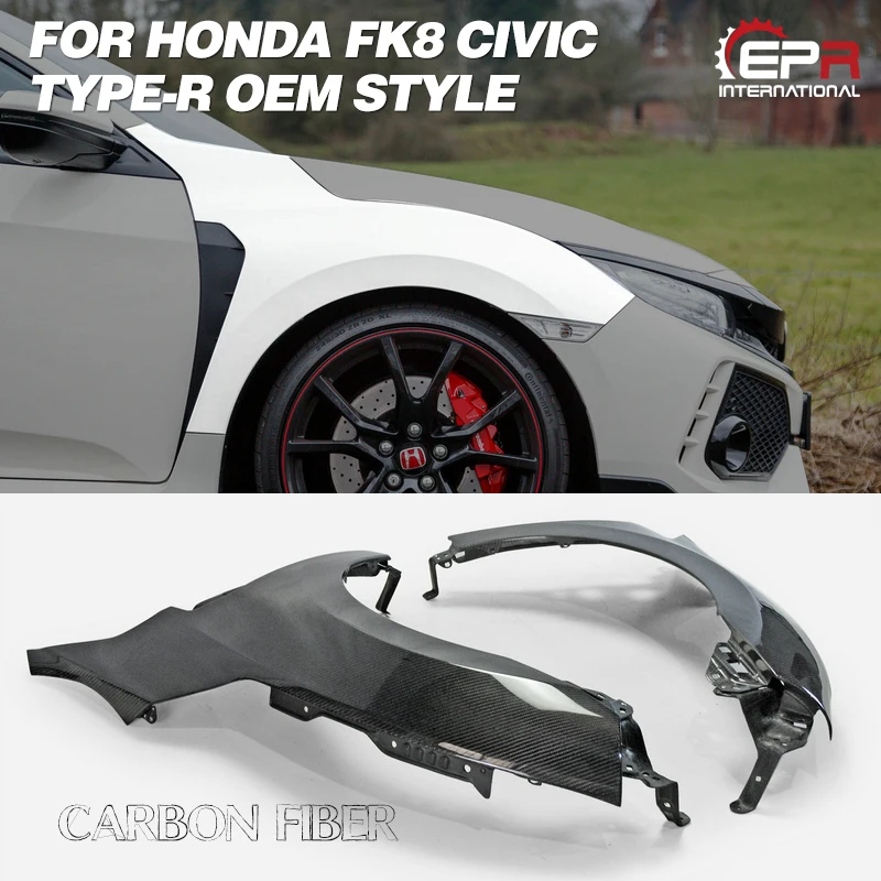For Honda Fk8 Civic Typer Oem Front Fender Buy Carbon Fiber Front Fender For Honda Fk8,Car