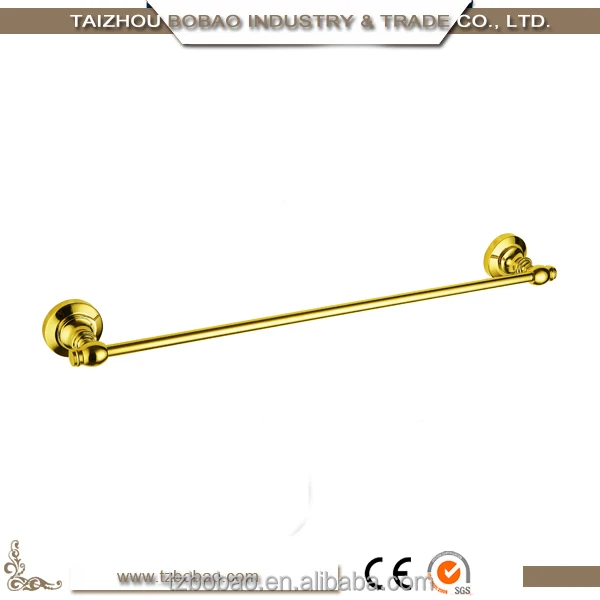 Accesorios De Baño De Oro Color Barra De Toalla De Montaje En Pared