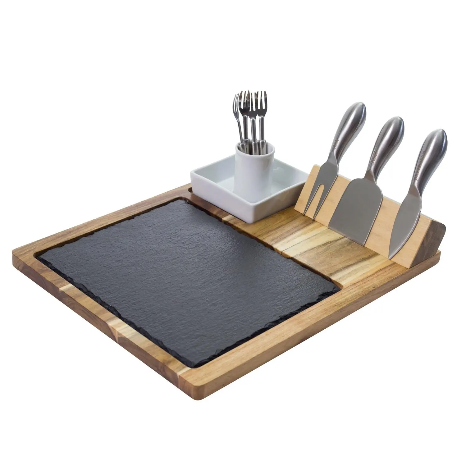 Cheese Board Serving Set Find Deals Get Quotations Zelancio Slate Cheese Board Set 10 Piece Includes 4 Stainless Steel Tools