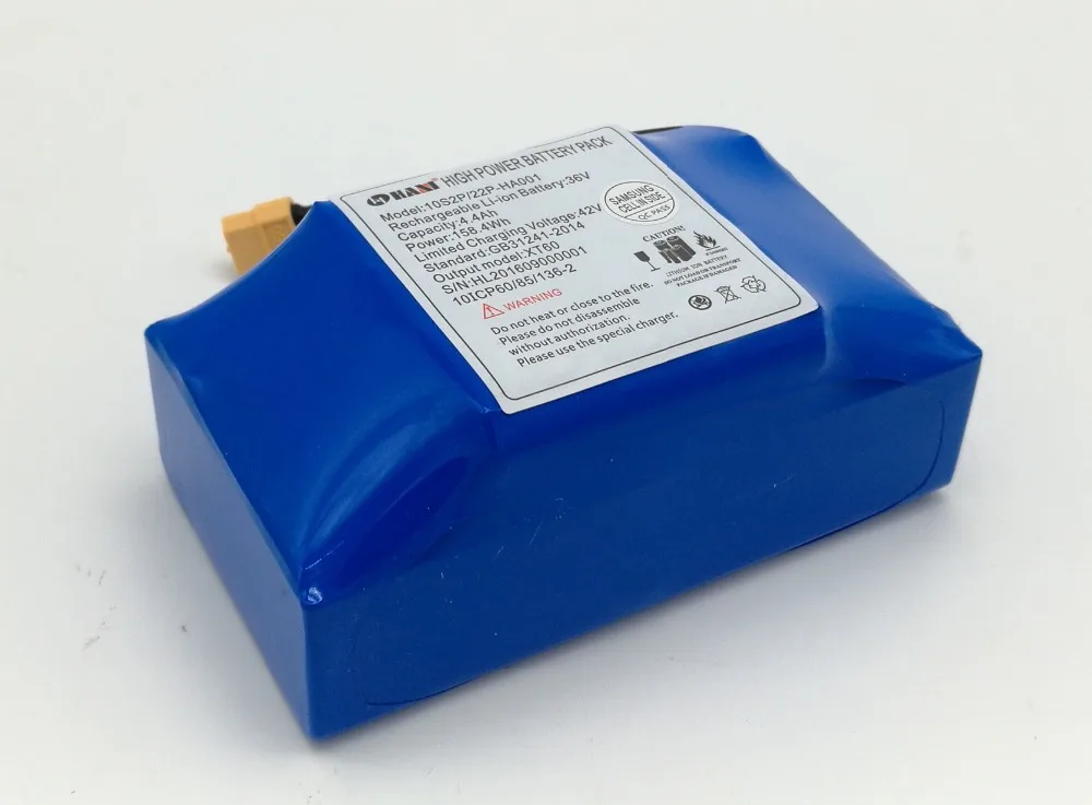 Batteries 36v 4.4ah 10s2p 18650 Battery Pack 36v For Self Balance Smart