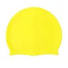 Solid Silicone Swim Cap for Women Men Kids Durable and Comfortable Fit Swimming Cap Easy to Put On and Off One Size Fits Mos