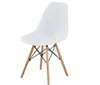 Modern Leisure Chair Wholesale Factory New Durable Light Modern Style Plastic Dining Chair