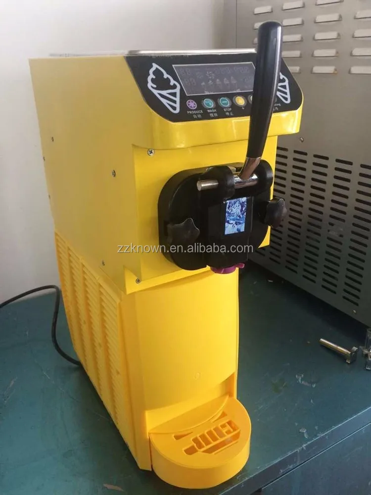 KNMK4800 CE approved commercial ice cream machine / ice cream cone making machine with air