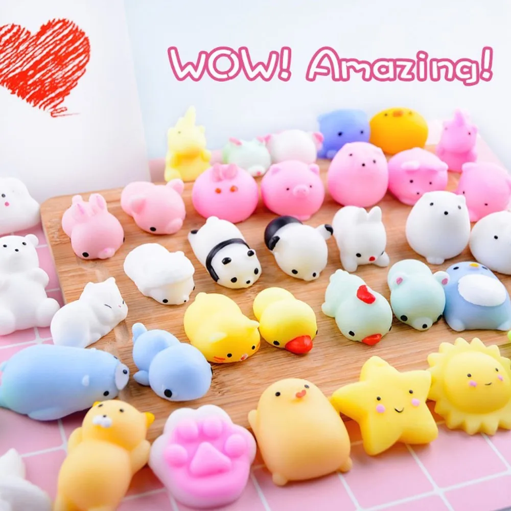 little squishy animal toys