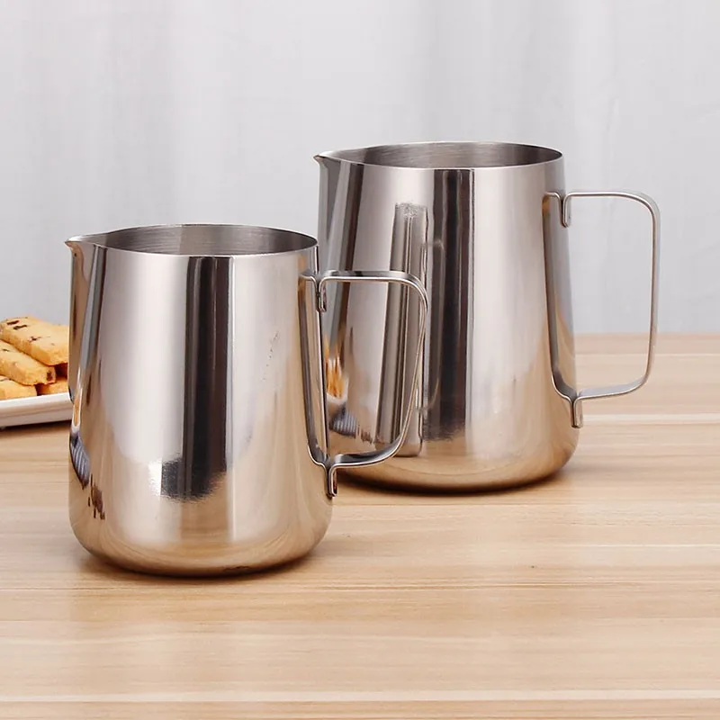 Coffee Milk Frothing Pitcher For Serving Stainless Steel Material - Buy