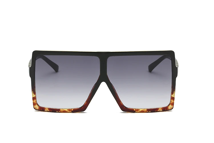 new model oversized square sunglasses elegant for Travel-11