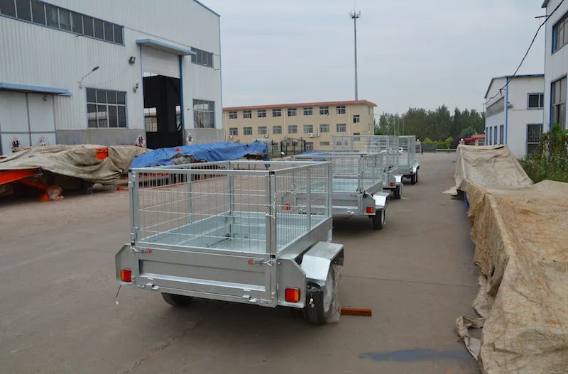 Quality Galvanized Single Axle Car Cargo Bike Trailer For Sale Buy