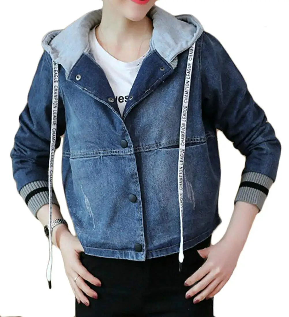 Allonly Womens Casual Cotton Solid Color Zip-up Hoodie Long Sleeves Hood Jacket Long Coat