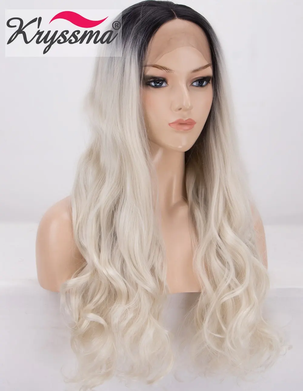 white blonde hair wig