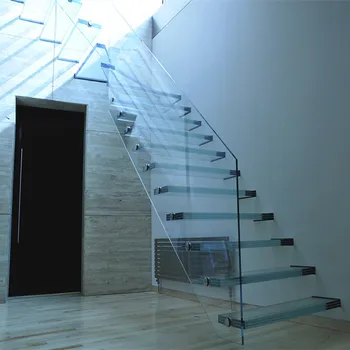 Gerade Mild Stahl Glas Moderne Schwimm Treppe Fertig Offene Glas Treppen Innen Buy Gerade Glas Treppe Edelstahl Glas Treppe Open Treppe Product On Alibaba Com