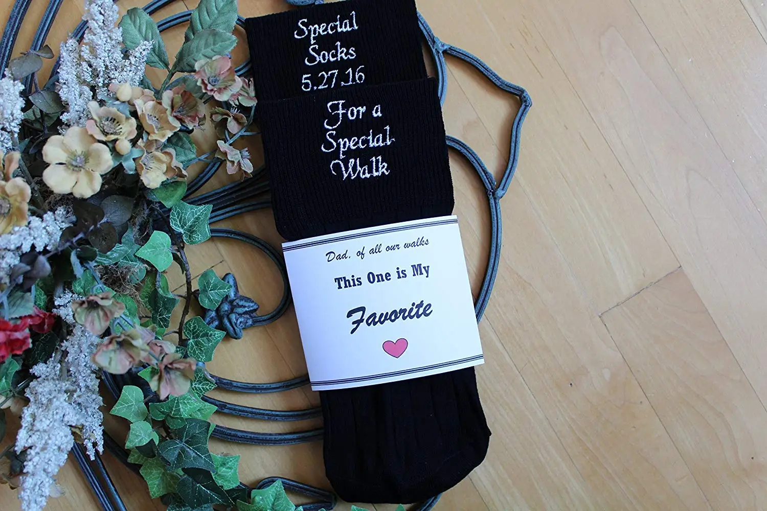 dad wedding socks