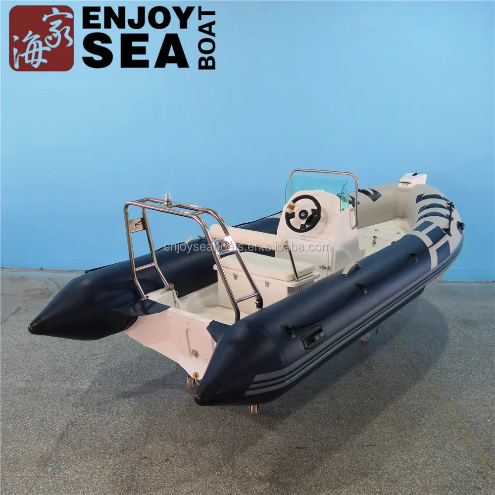 Factory Direct Supply Rib470 Inflatable Fiberglass Boats With