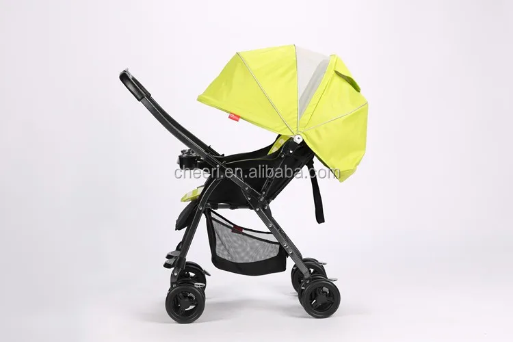 Light Weight Smart Korea Baby Stroller Design Easy One Minute 2 Steps Safe Fold Multifuctional