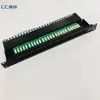1U 19 Inch 50 Port 8P4C Data Voice Patch Panel