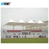 Jutent architecture tensile structure with light effect night scene stadium stand membrane structure