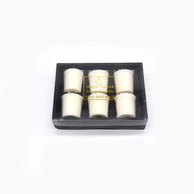 100 Soy Wax,Beeswax,Soybean Wax Scented Votive Gift Candle In Set