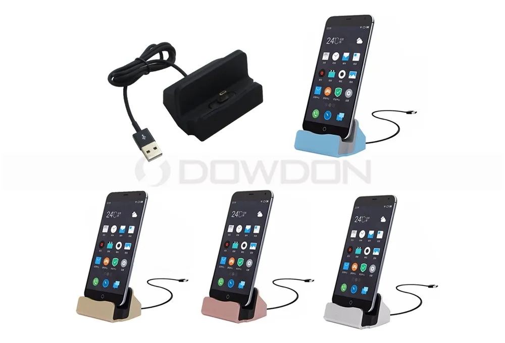 Micro Usb Charger Docking Station Sync Charge Stand Cradle For Samsung ...