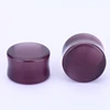 Purple cat eye stone saddle plug