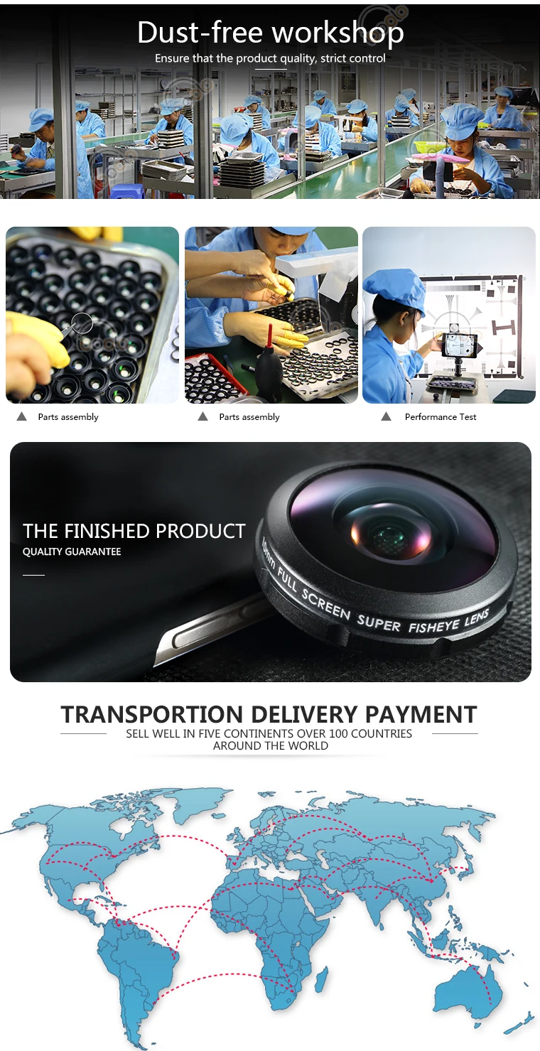 Mobile phone accessories 2018 Best popular phone lens for all phone 18 MM PRO wide angle lens