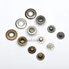 4 part brass metal snap button 16mm Bubble fastener black/nickle/Bronze Jacket fastener
