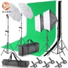 2.6M x 3M/8.5ft x 10ft background support system soft box lighting kit studio photography