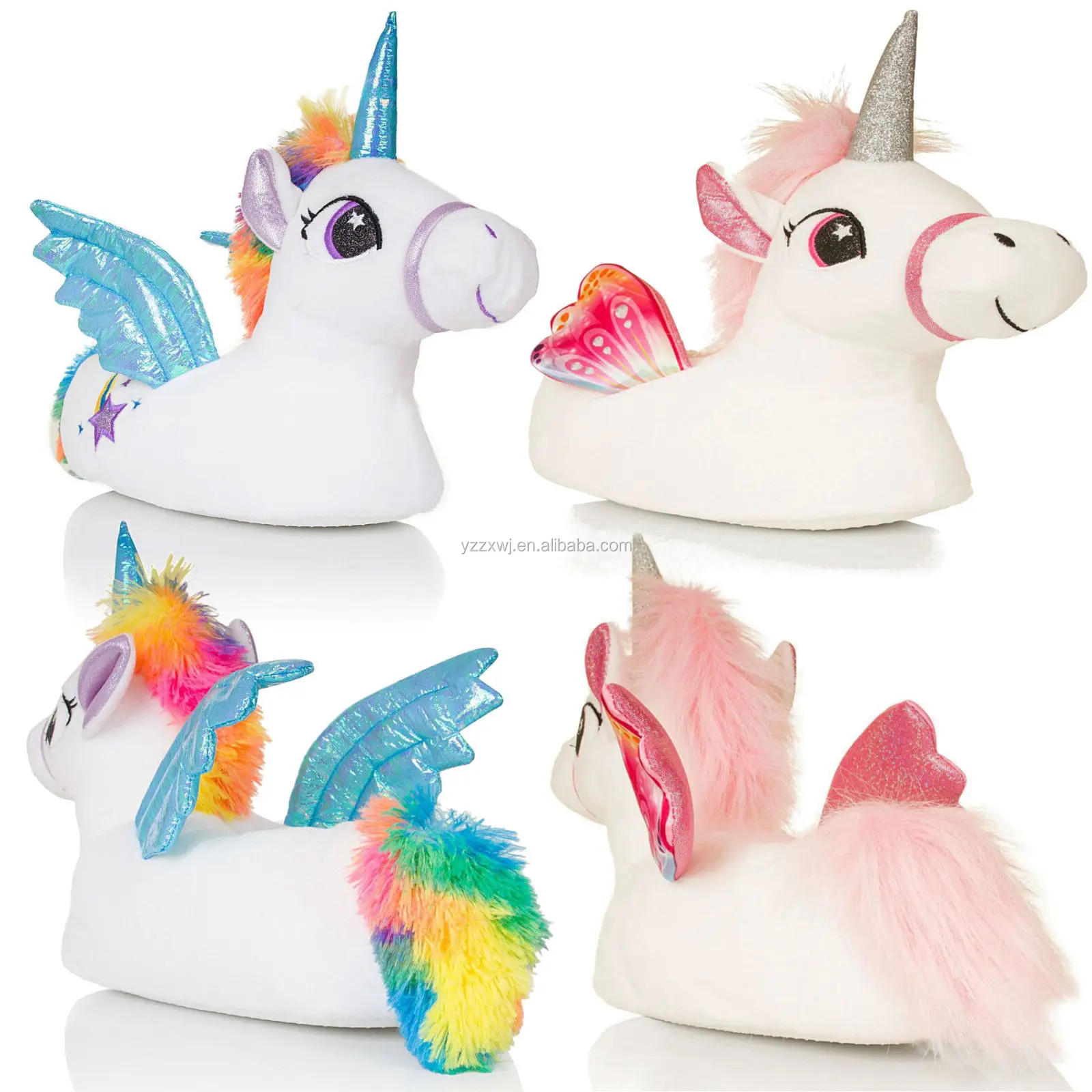 unicorn mule slippers