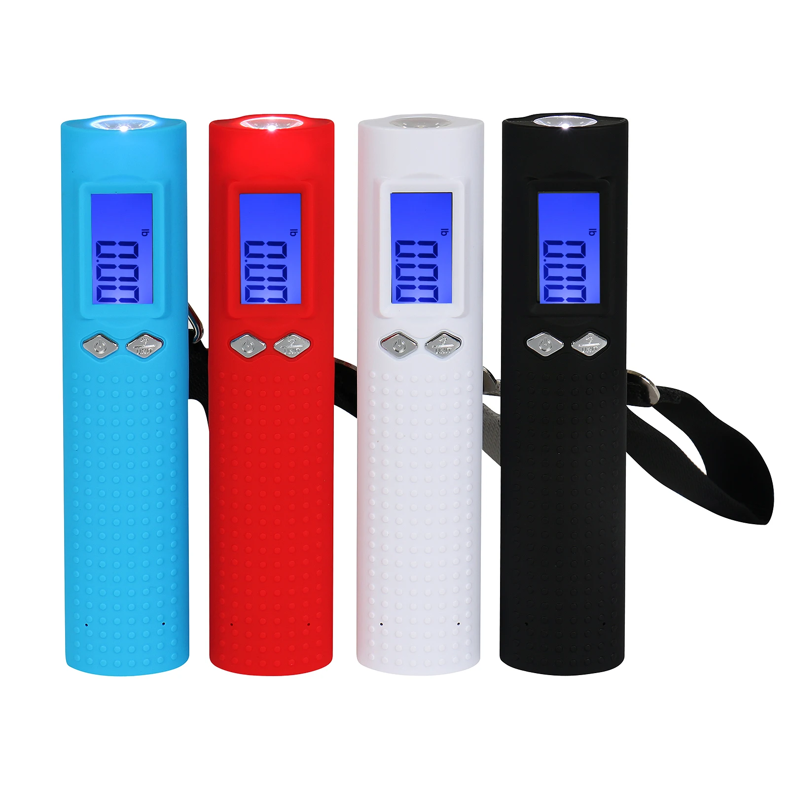 Digital USB Weighing Travel Luggage Scale With Charging LED Flashlight Function
