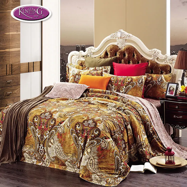 Made In China Adult Cotton Bedding Set Check Pattern Custom