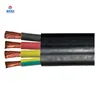 Climate and Oil resistant 450/750V Copper 3 Core Flexible Flat Rubber Cable