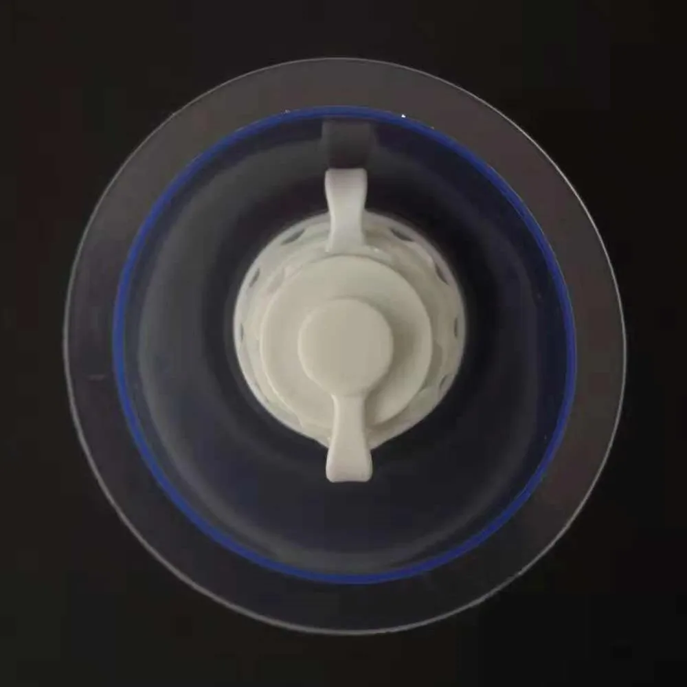 Pvc Plastic Transparent Air Valve With Bowl Cover Inflatable Toys