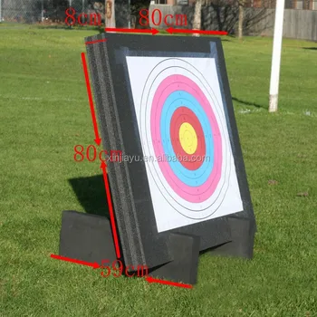 25cm Ronde EVA Foam Pijl Target - Duurzaam Dartbord Voor Indoor & Outdoor Gebruik