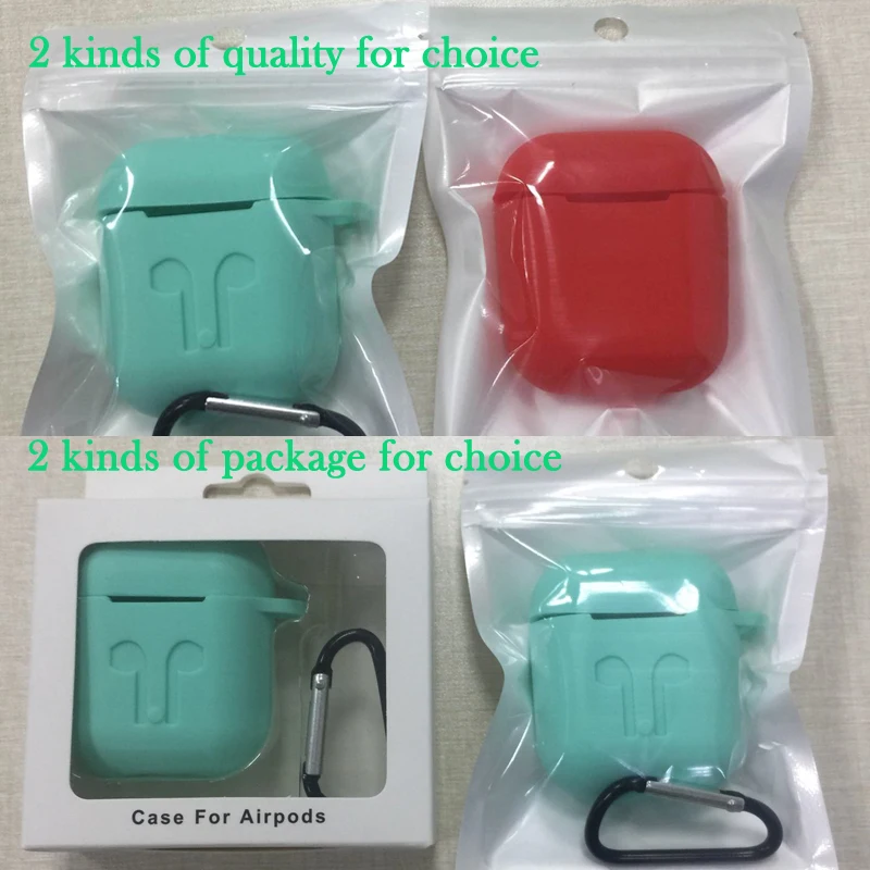 Aaa Quality Keychain Easy Carrying Earphone Case,Silicone Earphone