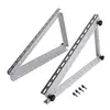 Adjustable Triangle Folding Solar Panel Mounting Bracket for RV and Caravan with 28" Mounting Arms 150W