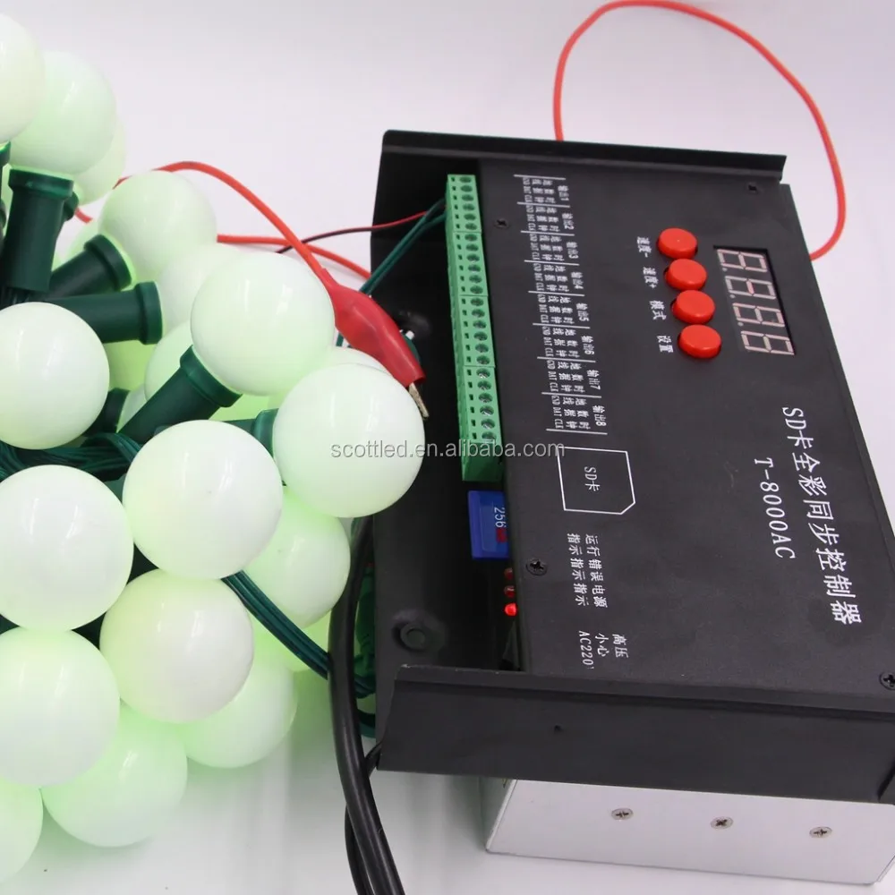 T8000ac Tm1804/lpd6803/dmx512/ws2811 Led Pixel Controller Buy