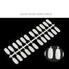 120 tips/bag Natural Solid Nail Art Uv gel polish Color Display Chart Practice Style Tips Tool