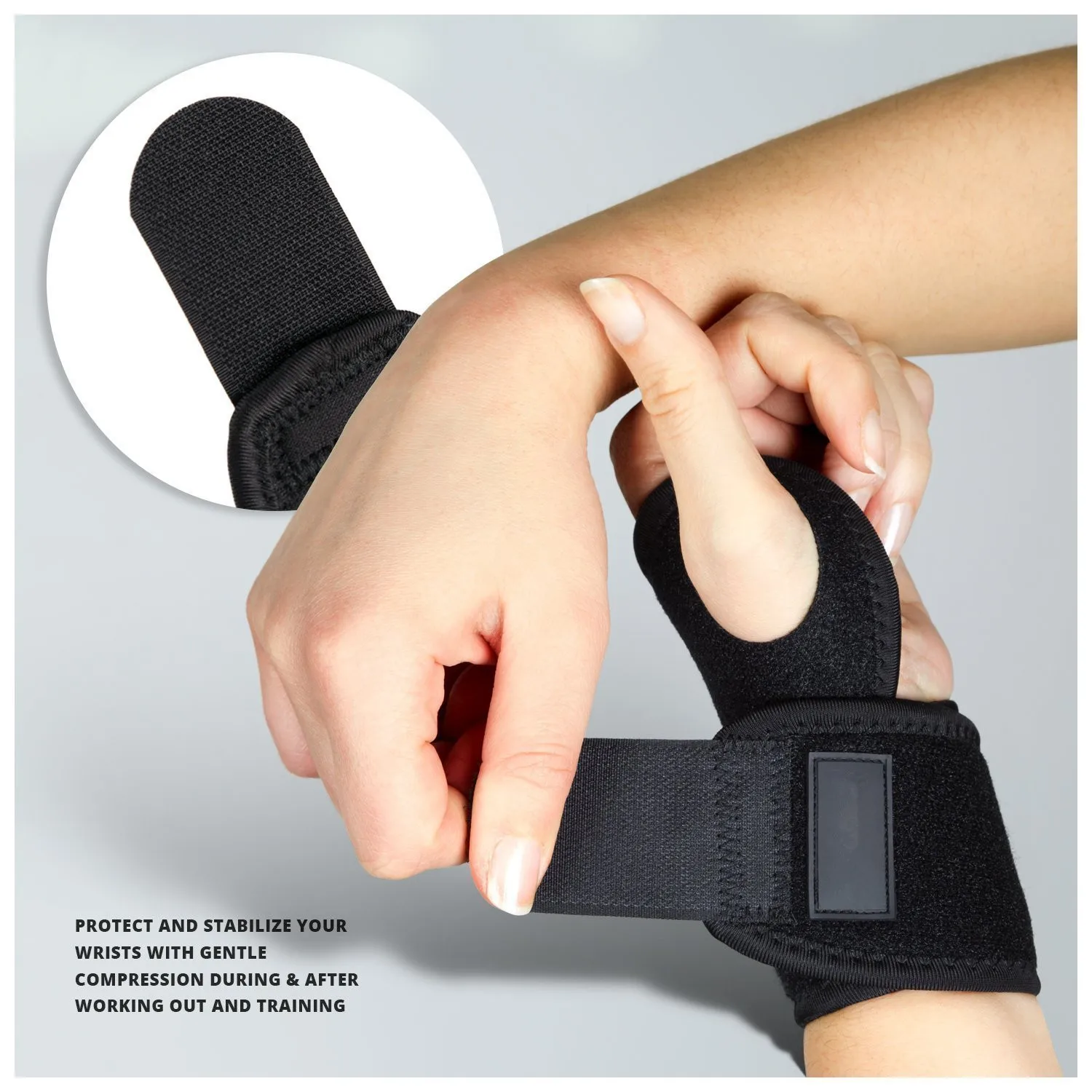 Aofeite Colorful Compression Wrist Brace And Bowling Wrist Support For