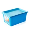 Attach lid multi function plastic storage boxes bins