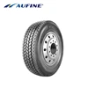 Aufine brand heavy truck tires 315/80R22.5, high performance, longest mileage, comprehensive certificates