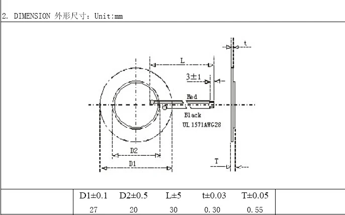 piezo disc mounting