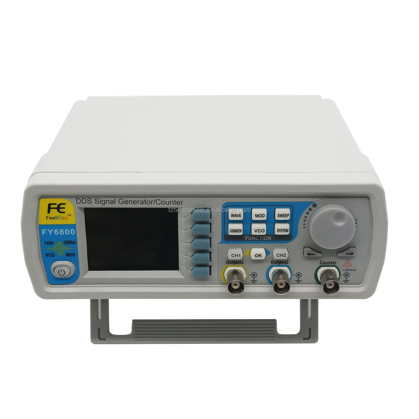 FY6800-60M DDS Signal Generator Dual-Ch 0.01-100MHz Function Arbitrary Waveform