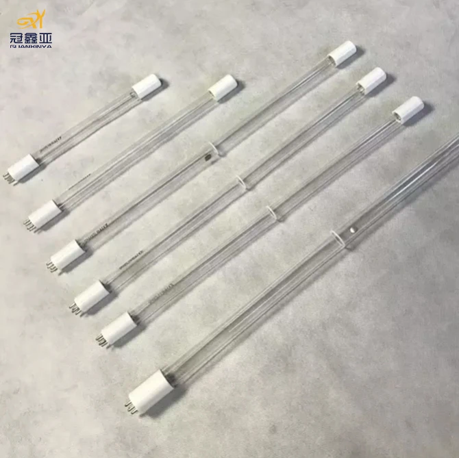 287mm single end 4 pin 15w high power germicidal uv lamp