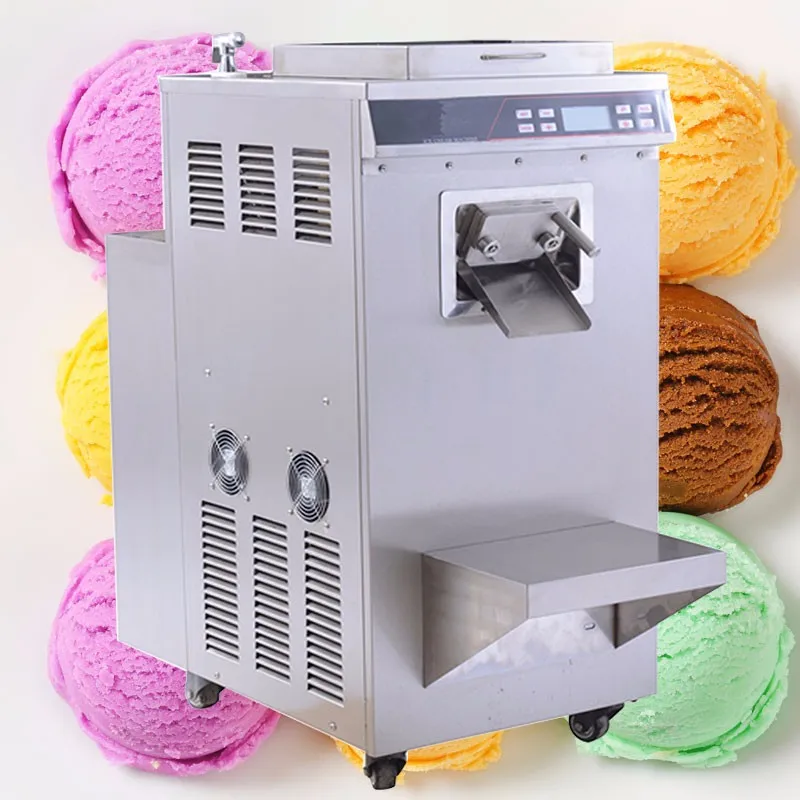 Pasteurization Ice Cream Making Machine / Combined Gelato Batch Freezer ...